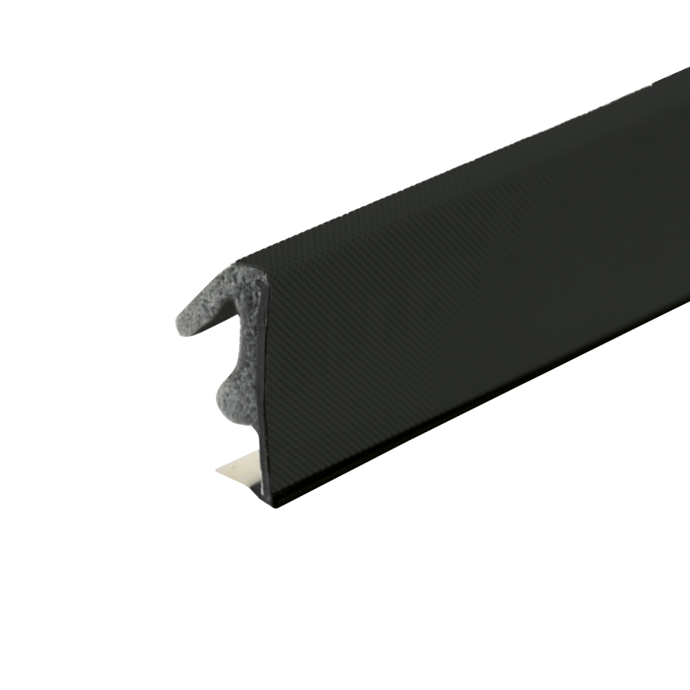 Foamteq FT21 15mm Small Foot Weatherseal (150m roll) - Black